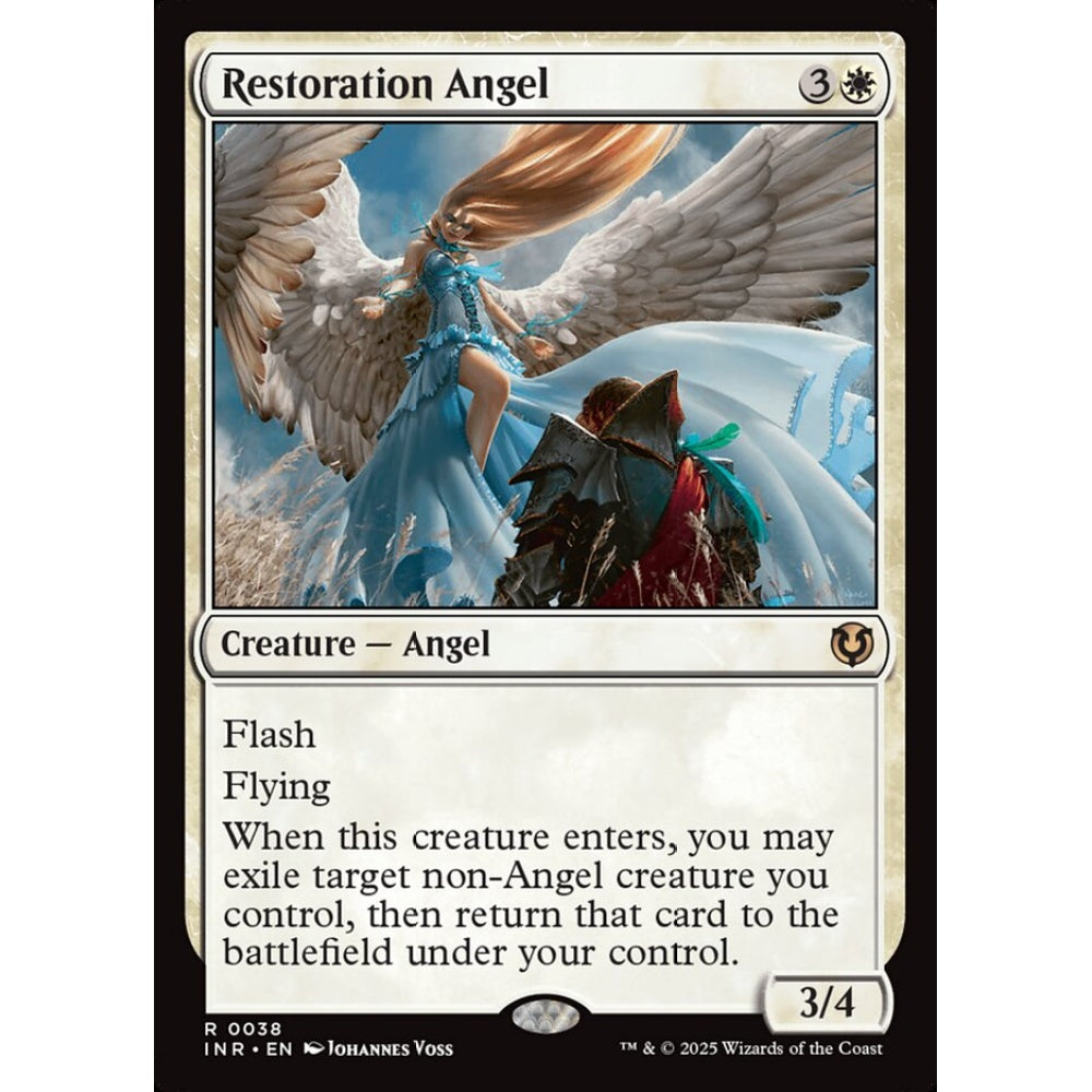 Restoration Angel, 38, rare, Magic: The Gathering, Innistrad Remastered