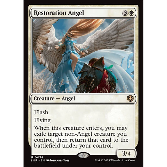 Restoration Angel, 38, rare, Magic: The Gathering, Innistrad Remastered