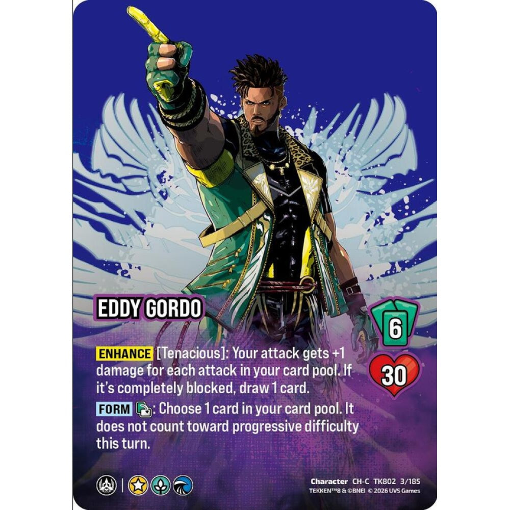 Eddy Gordo 3/185 TK802 Universus Tekken 8 Character CH