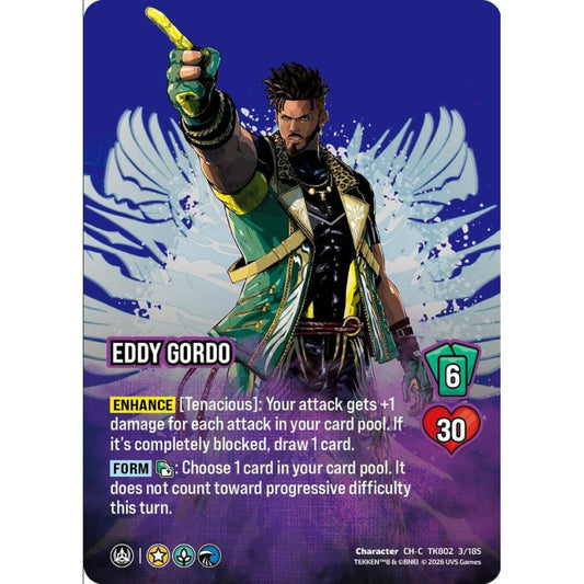 Eddy Gordo 3/185 TK802 Universus Tekken 8 Character CH