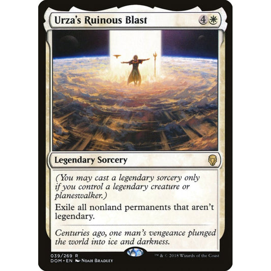 Urza's Ruinous Blast rare 39 Magic the Gathering Dominaria