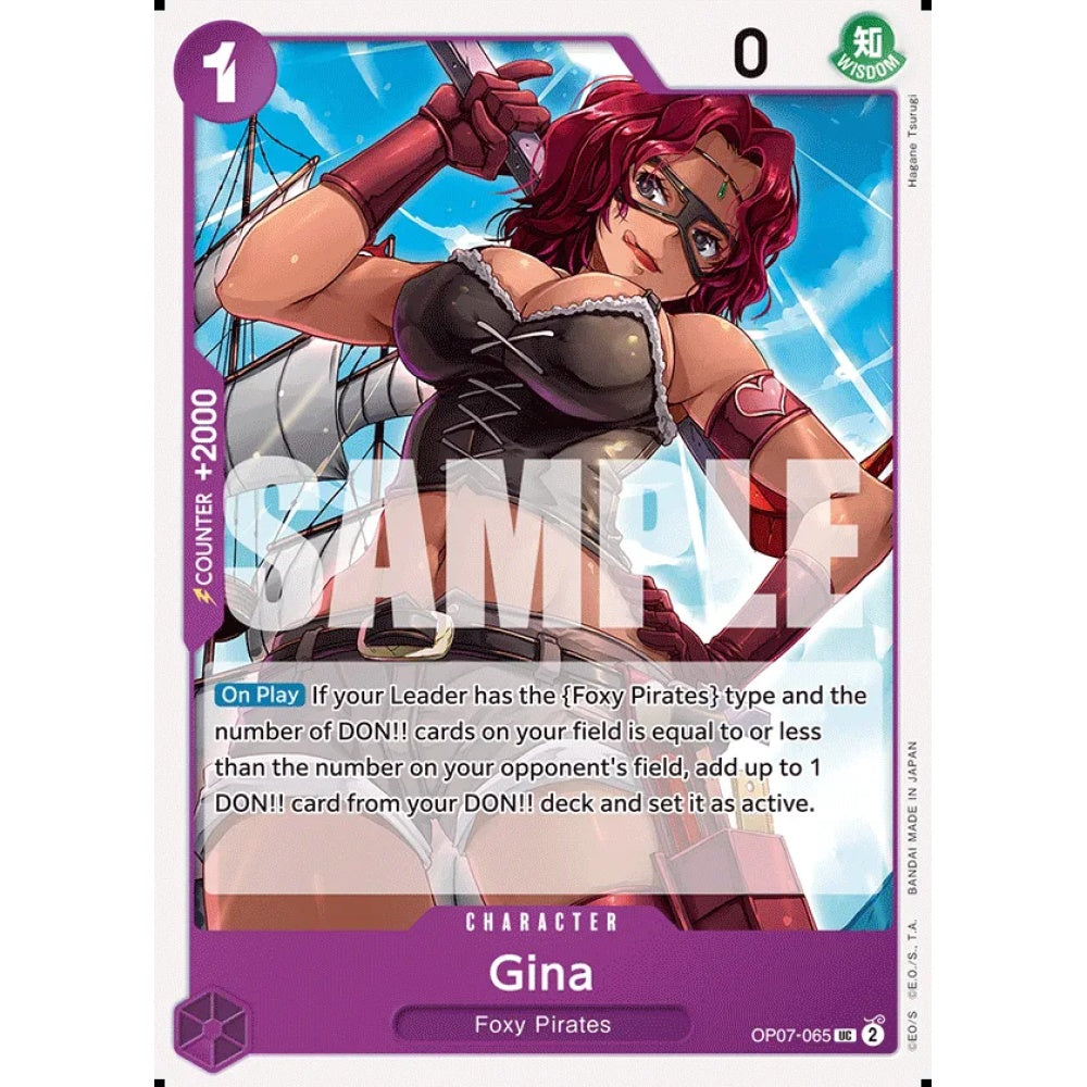 Gina, OP07-065, Uncommon, One Piece, 500 Years in the Future