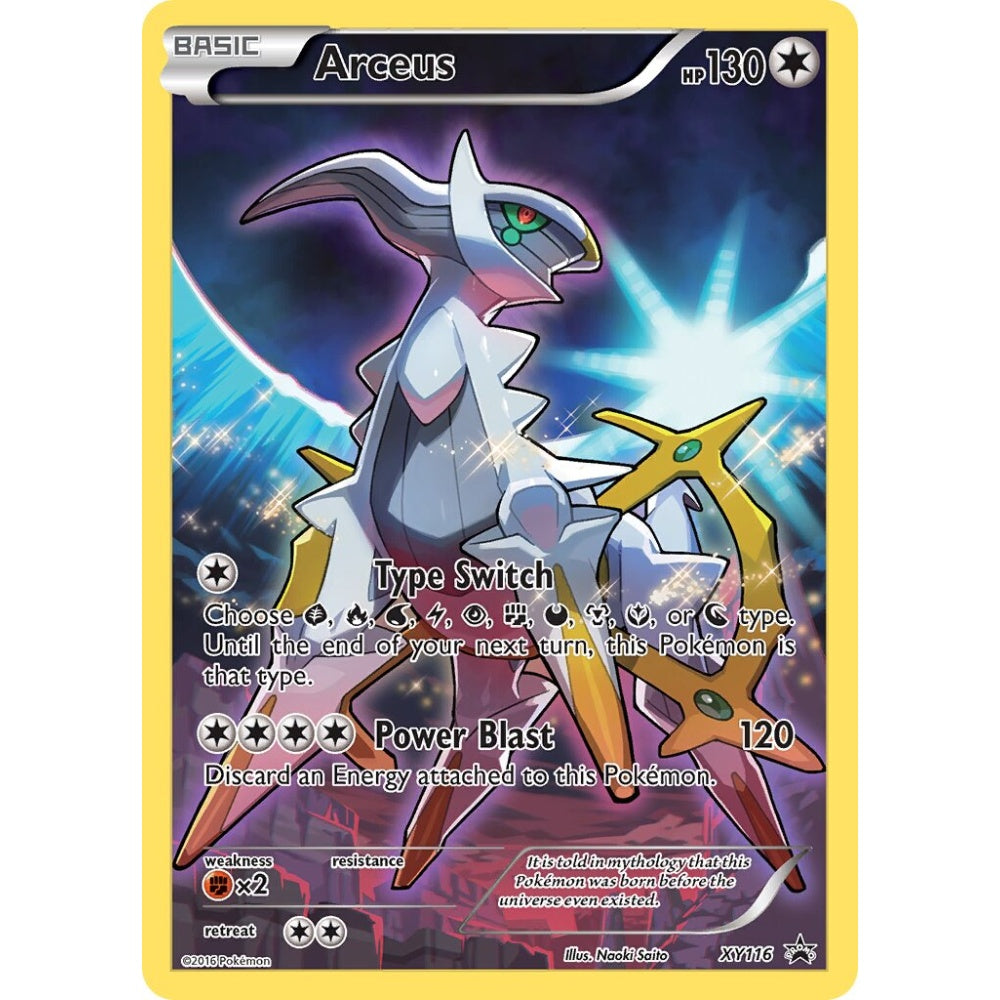 Arceus Promo XY116 Pokemon Card Game XY Promos