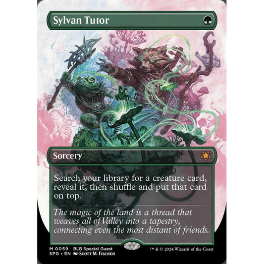 Sylvan Tutor mythic 59 Magic the Gathering Special Guests