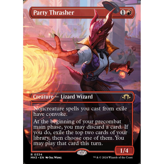 Party Thrasher, 334, rare, Magic: The Gathering, Modern Horizons 3