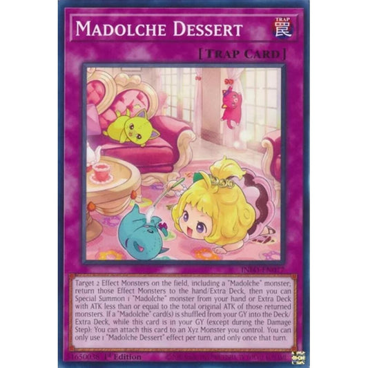 Madolche Dessert INFO-EN077 Common Yu-Gi-Oh The Infinite Forbidden