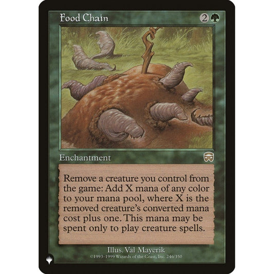 Food Chain rare MMQ-246 Magic the Gathering The List