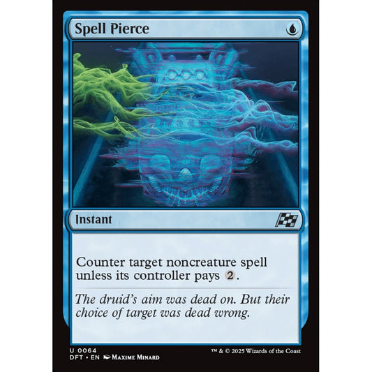 Spell Pierce, 64, uncommon, Magic: The Gathering, Aetherdrift