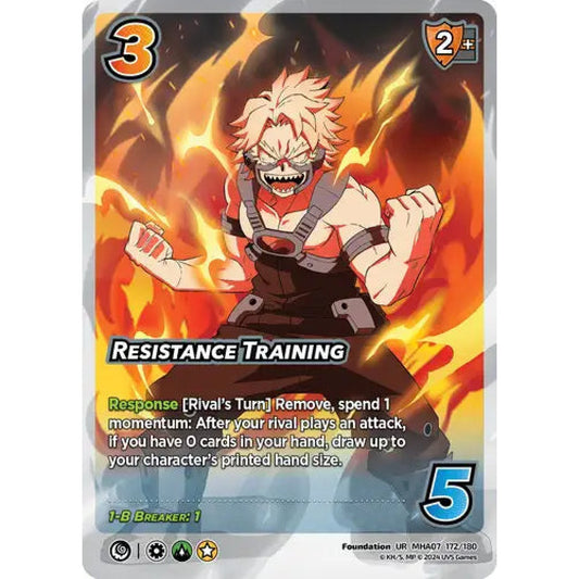 Resistance Training, 172/180, UR, UniVersus, MHA07 Girl Power