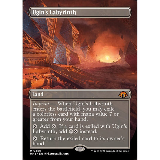 Ugin's Labyrinth, 359, mythic, Magic: The Gathering, Modern Horizons 3