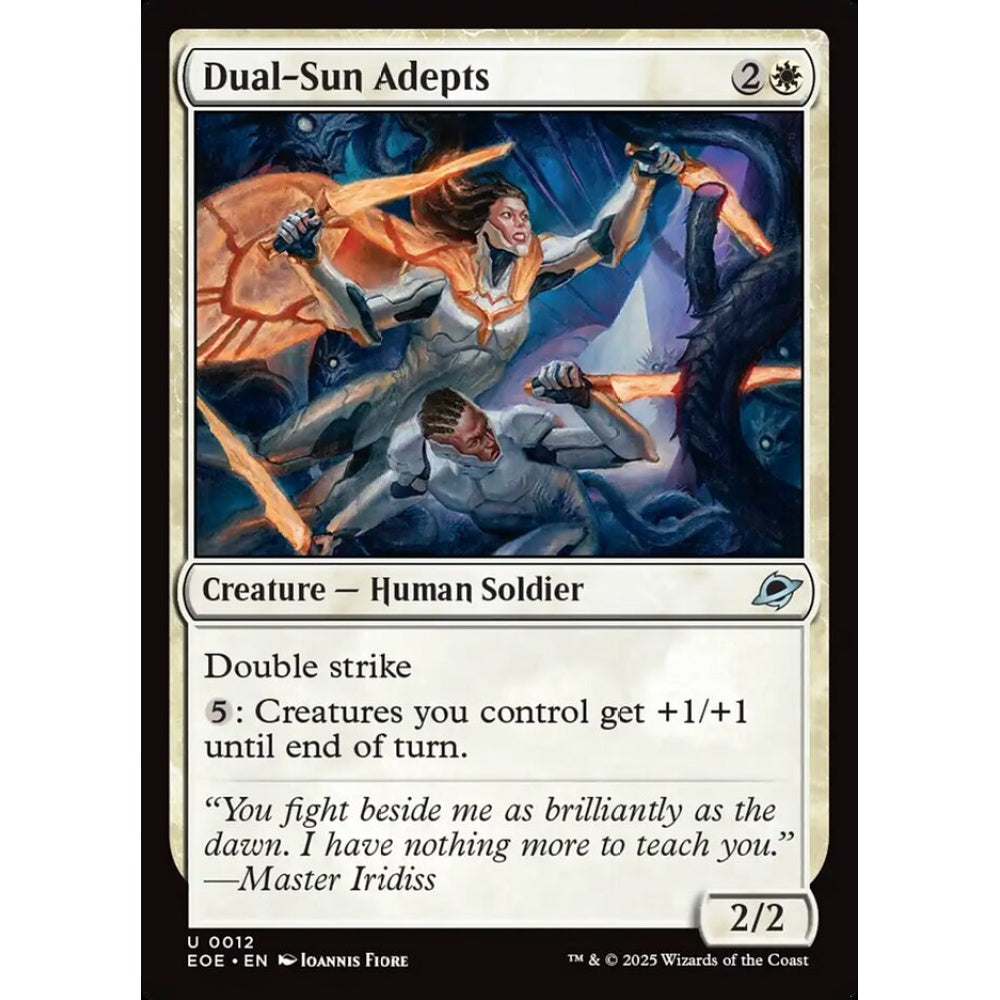 Dual-Sun Adepts uncommon 12 Magic the Gathering Edge of Eternities