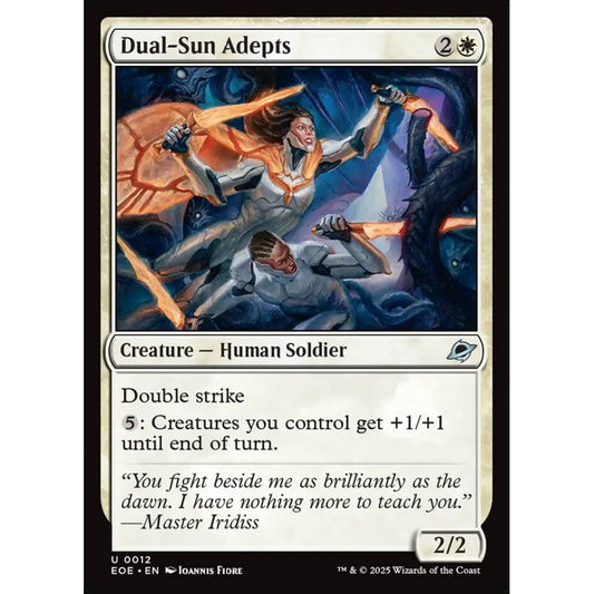 Dual-Sun Adepts uncommon 12 Magic the Gathering Edge of Eternities