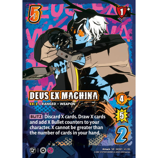 Deus Ex Machina 41/85 Universus Card Game Guilty Gear -Strive- SR Foil