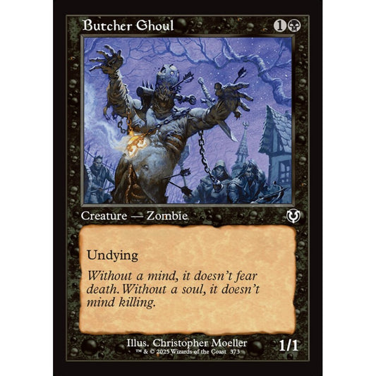 Butcher Ghoul, 373, common, Magic: The Gathering, Innistrad Remastered