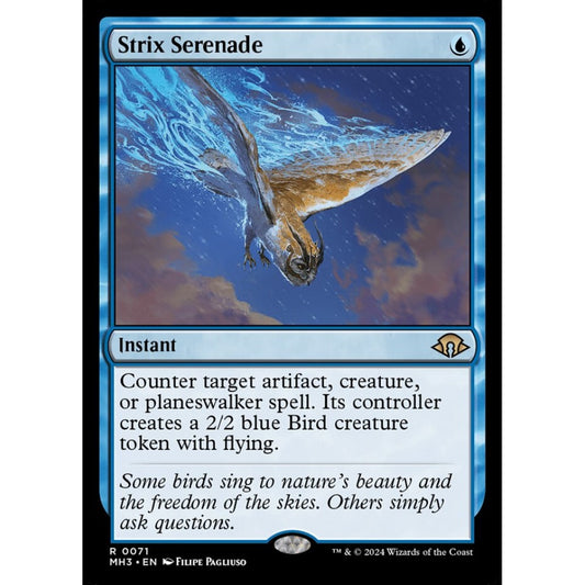 Strix Serenade, 71, rare, Magic: The Gathering, Modern Horizons 3