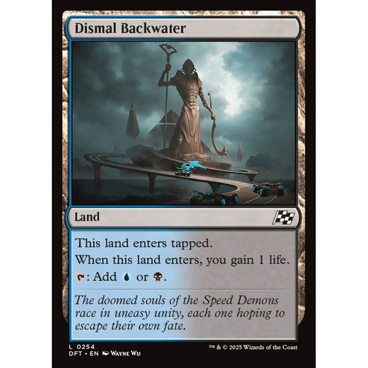 Dismal Backwater, 254, common, Magic: The Gathering, Aetherdrift