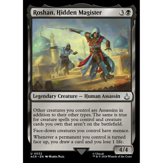 Roshan, Hidden Magister uncommon 32 Magic the Gathering Assassin's Creed