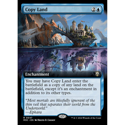 Copy Land, 47, rare, Magic: The Gathering, Modern Horizons 3