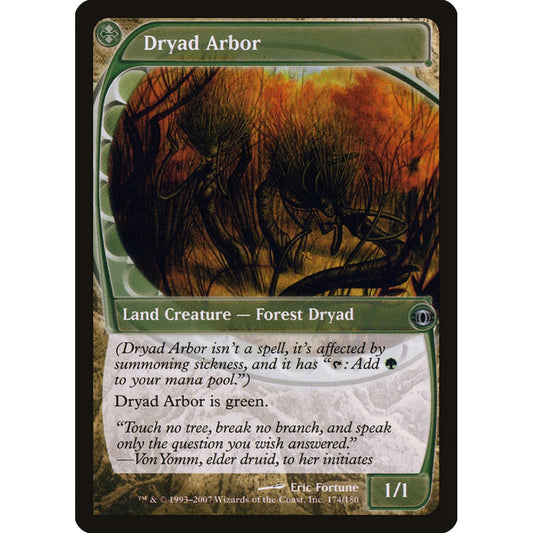 Dryad Arbor uncommon 174 Magic the Gathering Future Sight