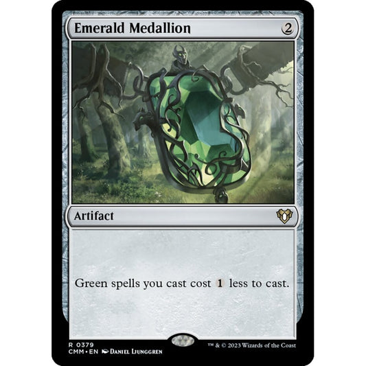Emerald Medallion rare 379 Magic the Gathering Commander Masters
