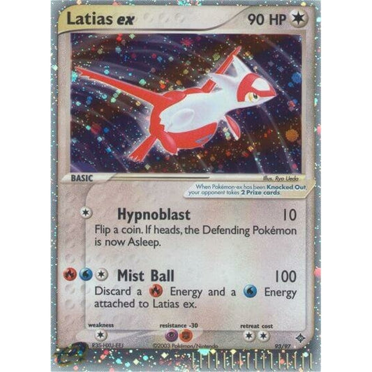 Latias ex Rare Holo ex 93/97 Pokemon Card Game EX Dragon