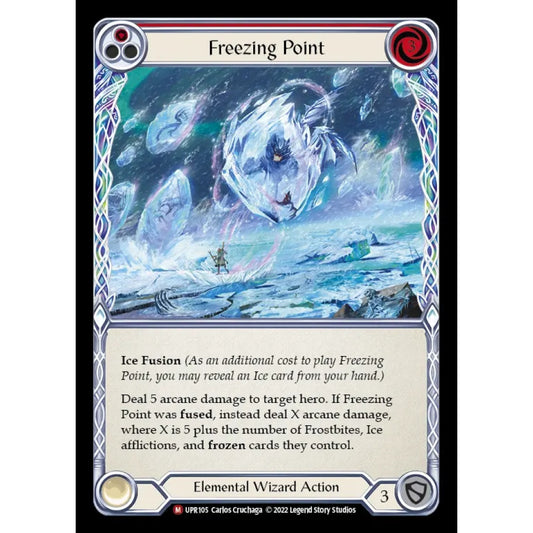 Freezing Point UPR105 Majestic Flesh & Blood Trading Card Game Uprising in Regular Art