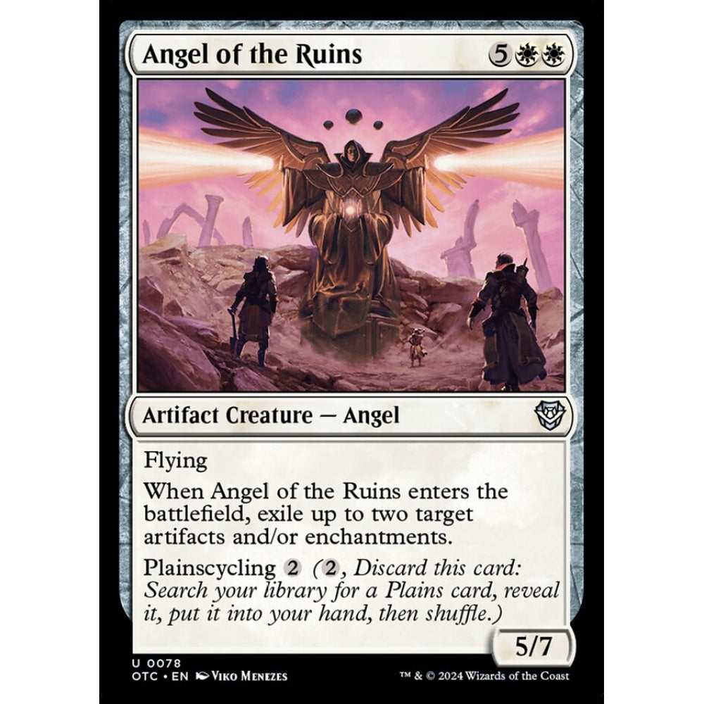 Angel of the Ruins, 78, uncommon, Magic: The Gathering, Outlaws of Thunder Junction