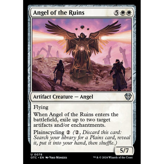 Angel of the Ruins, 78, uncommon, Magic: The Gathering, Outlaws of Thunder Junction