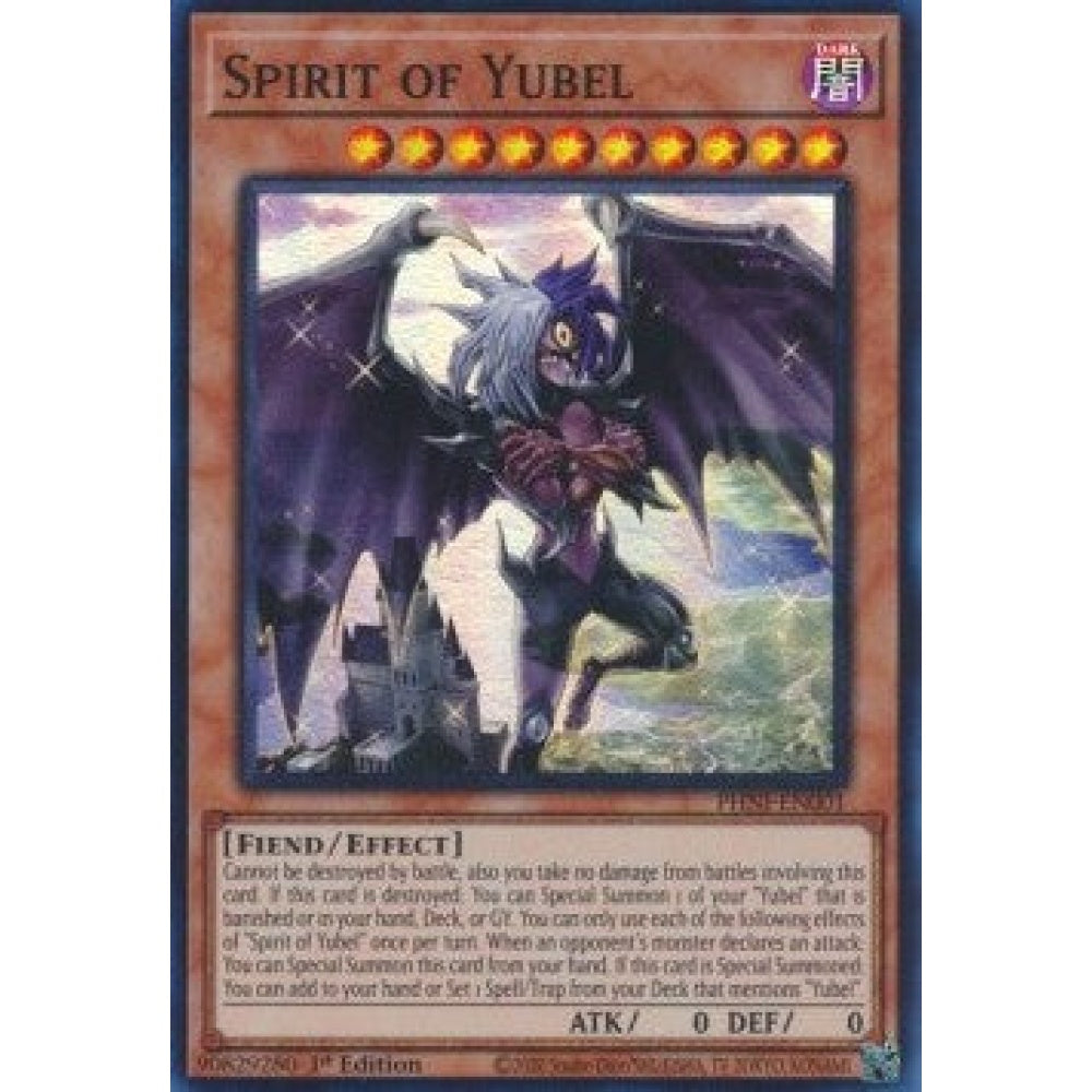 Yu-Gi-Oh! PHNI-EN001 Spirit of Yubel