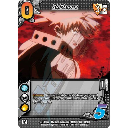 In Danger, 88/180, XR, UniVersus, MHA01 My Hero Academia