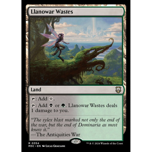 Llanowar Wastes, 354, rare, Magic: The Gathering, Modern Horizons 3