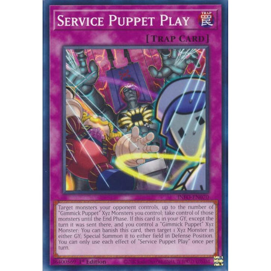 Service Puppet Play INFO-EN070 Common Yu-Gi-Oh The Infinite Forbidden