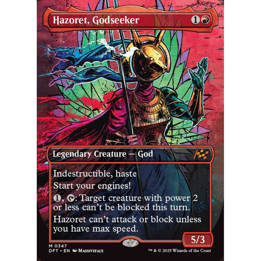 Hazoret, Godseeker, 347, mythic, Magic: The Gathering, Aetherdrift