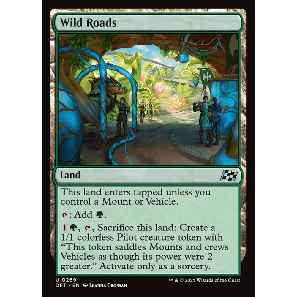 Wild Roads, 269, uncommon, Magic: The Gathering, Aetherdrift