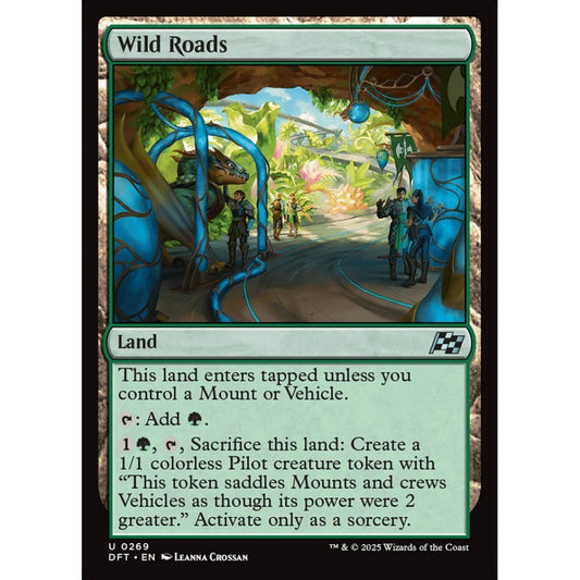 Wild Roads, 269, uncommon, Magic: The Gathering, Aetherdrift