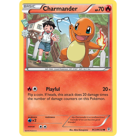 Charmander Common RC3/RC32 Pokemon Card Game Generations