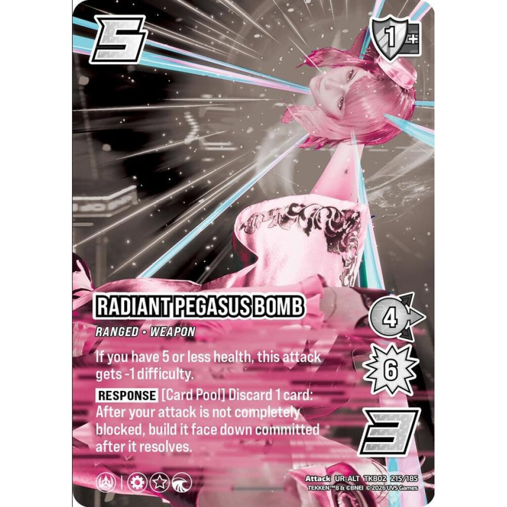Radiant Pegasus Bomb 215/185 TK802 Universus Tekken 8 Attack UR-ALT