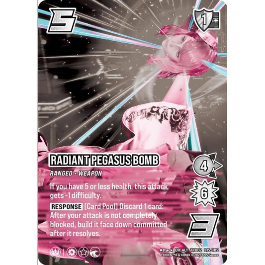 Radiant Pegasus Bomb 215/185 TK802 Universus Tekken 8 Attack UR-ALT