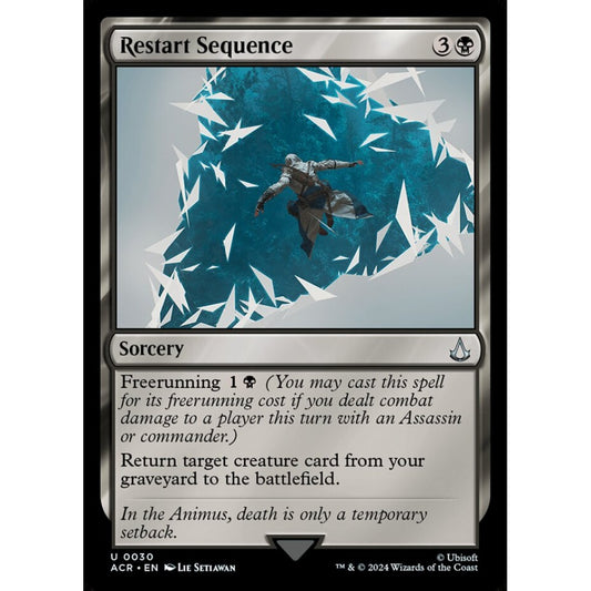 Restart Sequence uncommon 30 Magic the Gathering Assassin's Creed