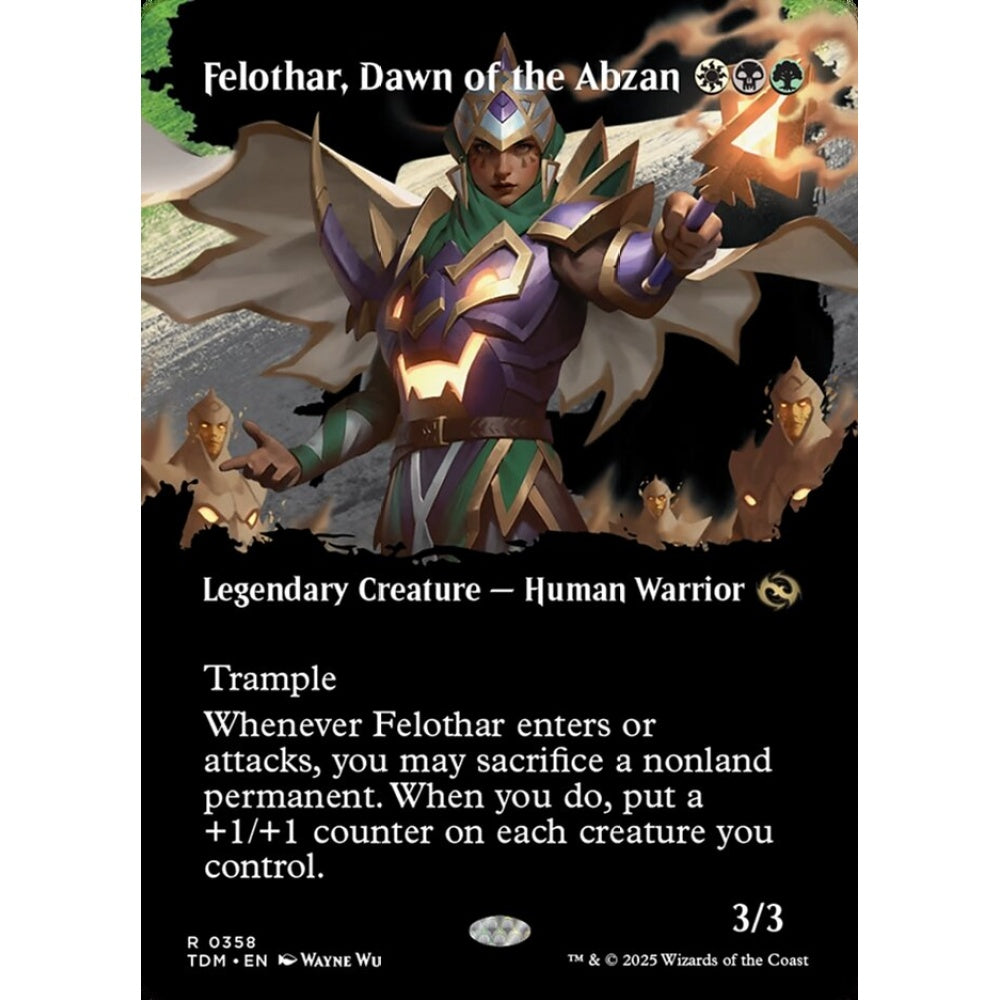 Felothar, Dawn of the Abzan rare 358 Magic the Gathering Tarkir: Dragonstorm