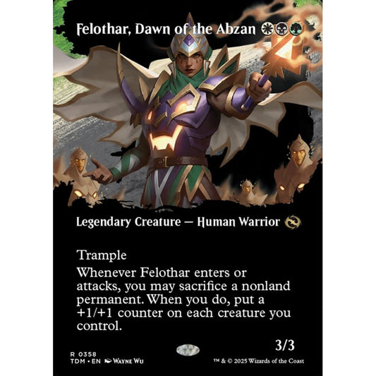 Felothar, Dawn of the Abzan rare 358 Magic the Gathering Tarkir: Dragonstorm