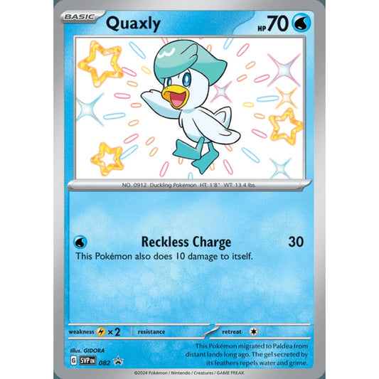Quaxly Black Star Promo 82 Pokemon Card Game Scarlet & Violet Promos