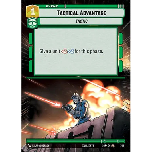Tactical Advantage, 388, C, Star Wars Unlimited, Sparks Of Rebellion