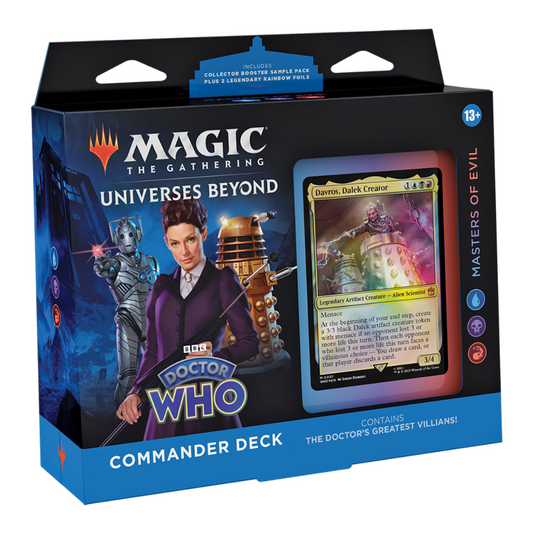 Magic: The Gathering - Universes Beyond: Doctor Who Commander Deck - Masters of Evil