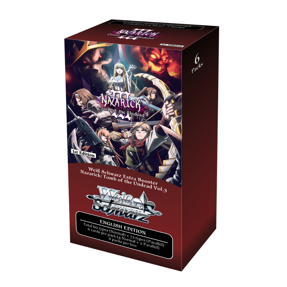 Weiss Schwarz - Tomb of The Undead Extra Booster Box Vol.3 (6 Packs)