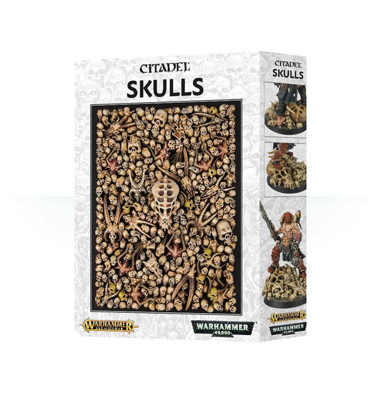 Citadel pack of skulls for decorating minifigures