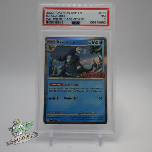 Baxcalibur - 019 Staff Promo 2023 PSA 7