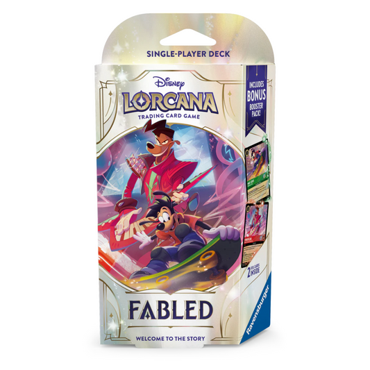 Disney Lorcana TCG - Fabled - Starter Deck - Powerline and Max