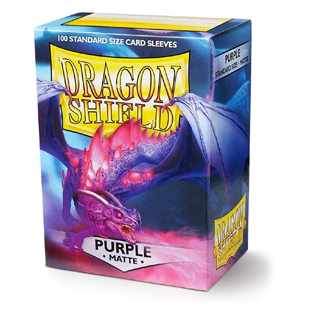 Dragon Shield - Matte Standard Size Sleeves 100pk - Purple