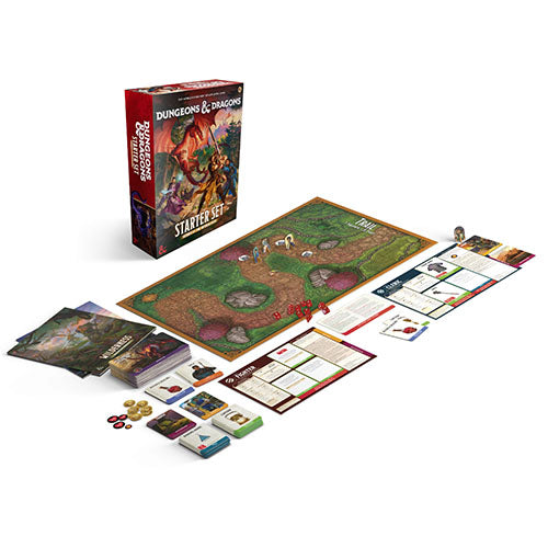 Dungeons & Dragons - Starter Set: Heroes of the Borderlands Contents